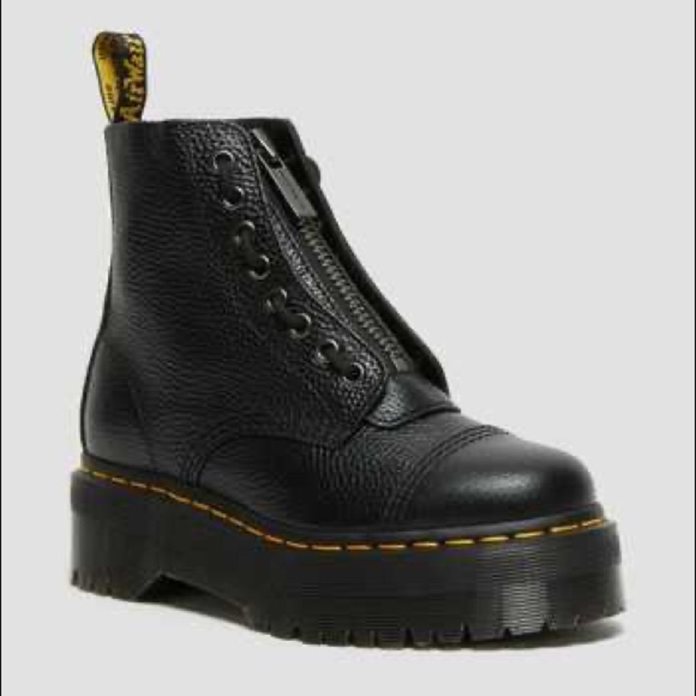 Dr Martens Sinclair Leather Platform Boots